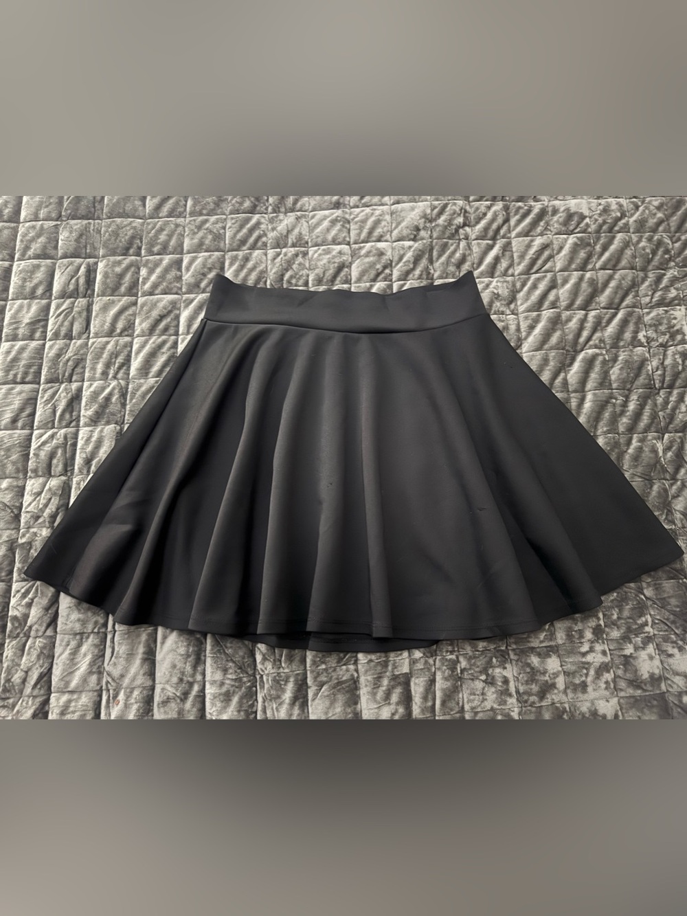 By Johnny Black Circle Skater Skirt